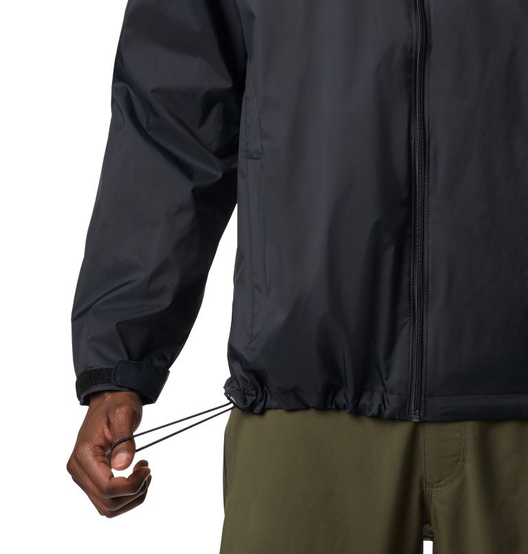 Thumbnail: Men's Glennaker Lake Rain Jacket, Color: Black, image 5