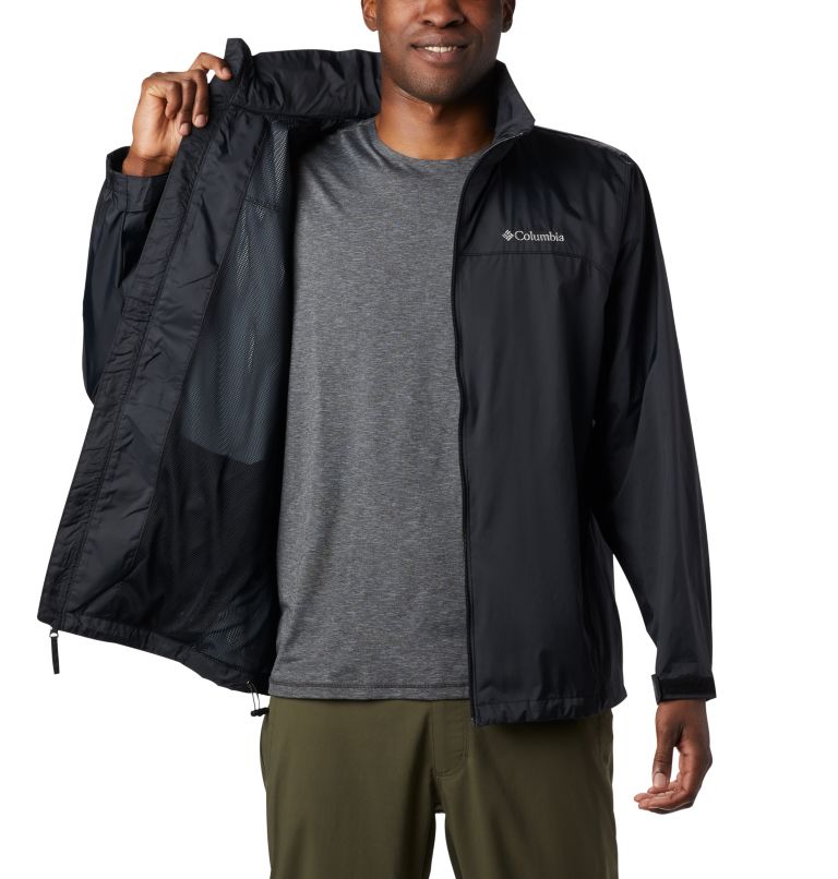 Men's Glennaker Lake Rain Jacket, Color: Black, image 6