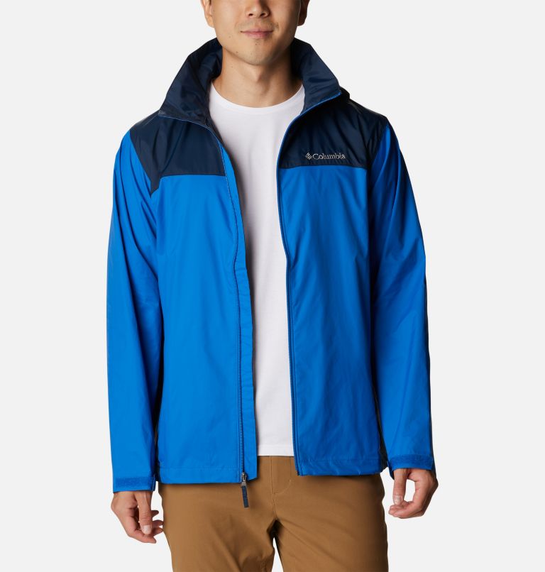 Mens Glennaker Lake Rain Jacket Blue Jay / Navy