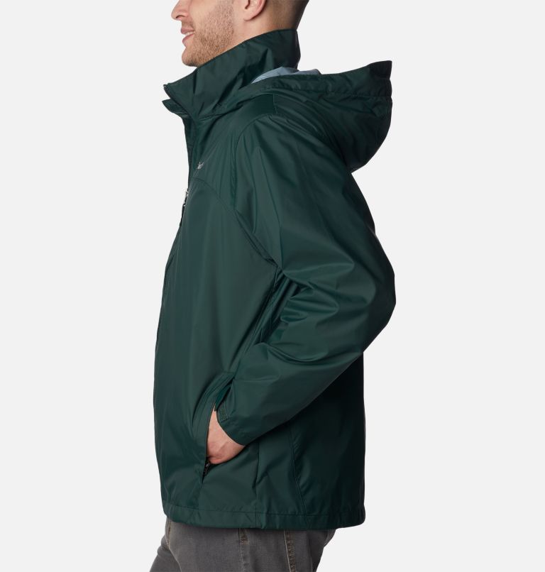 Thumbnail: Men's Glennaker Lake Rain Jacket, Color: Spruce, image 3