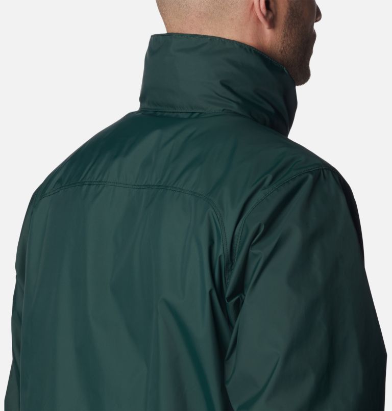 Men's Glennaker Lake Rain Jacket, Color: Spruce, image 6