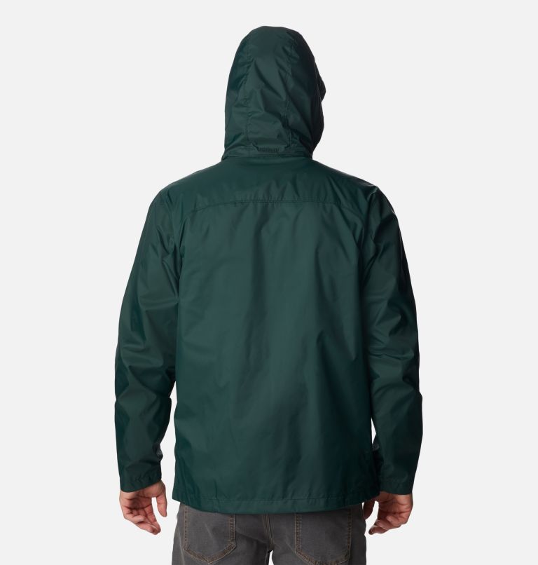 Thumbnail: Men's Glennaker Lake Rain Jacket, Color: Spruce, image 2