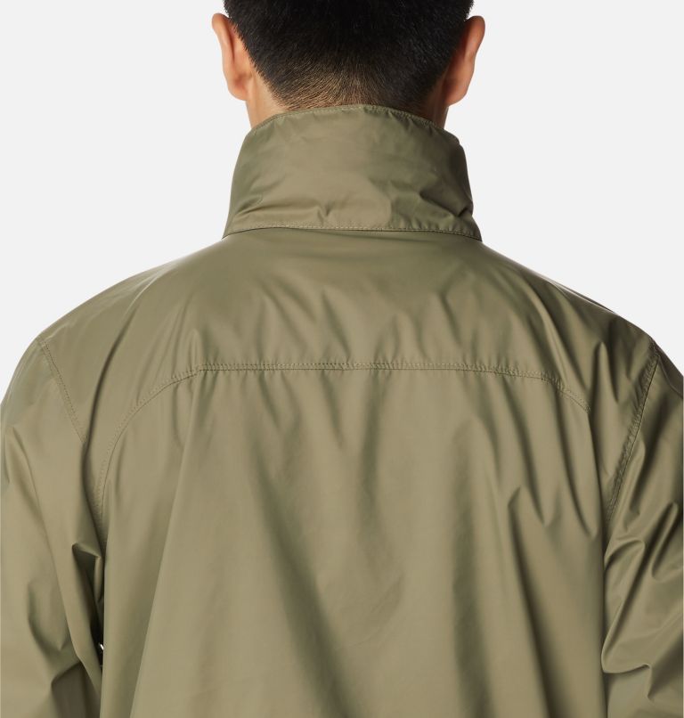 Men's Glennaker Lake Rain Jacket, Color: Stone Green
