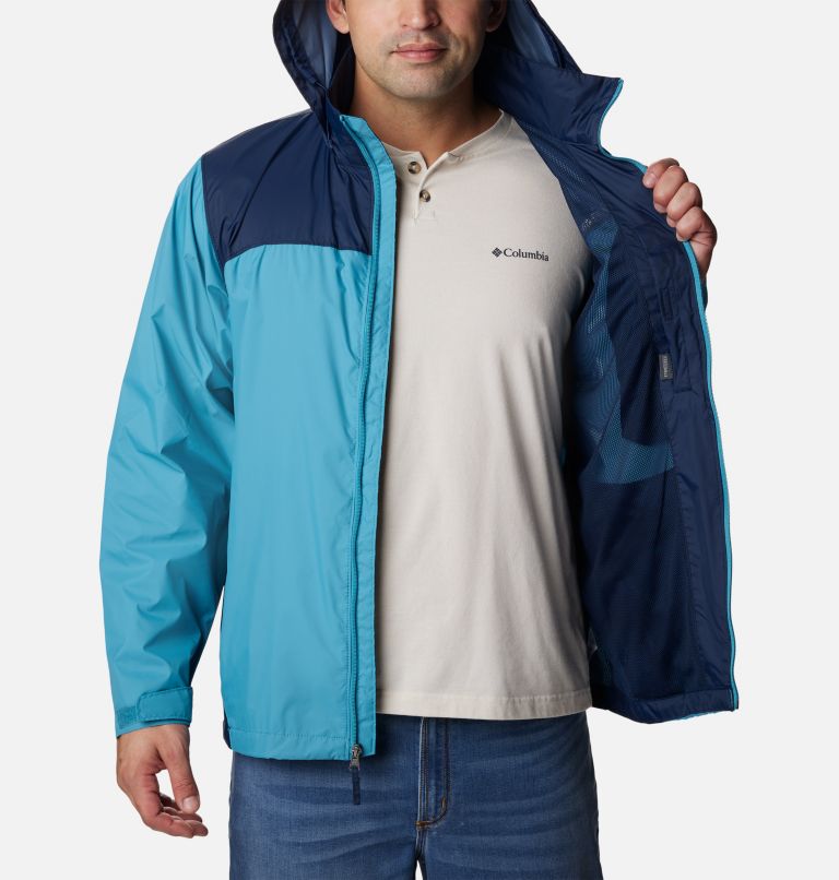 Thumbnail: Men's Glennaker Lake Jacket, Color: Shasta, Collegiate Navy, image 5
