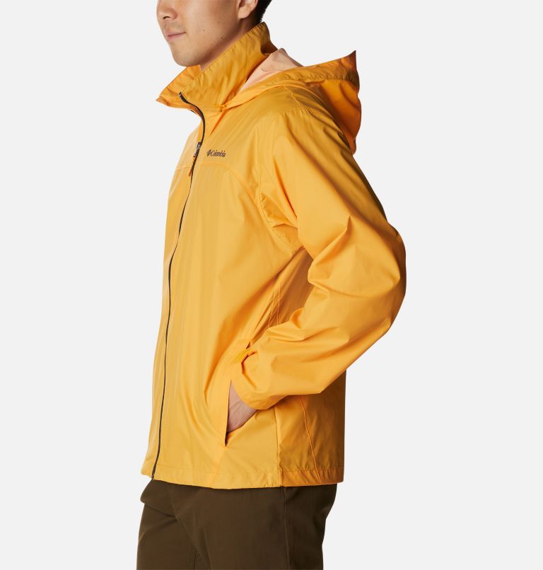 Thumbnail: Men's Glennaker Lake Rain Jacket, Color: Mango, image 3