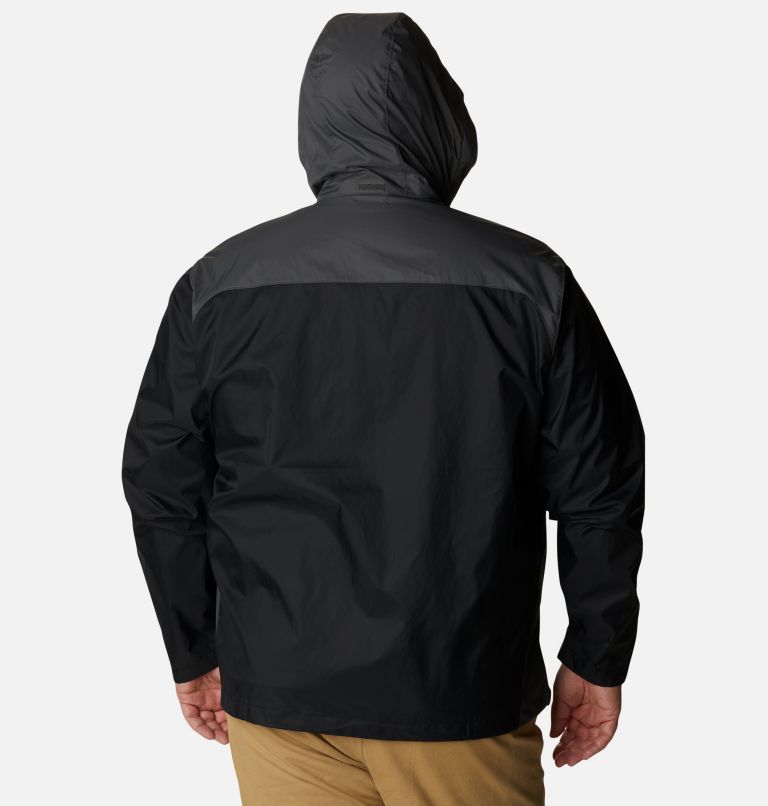Thumbnail: Men’s Glennaker Lake Rain Jacket - Big, Color: Black, Grill, image 2