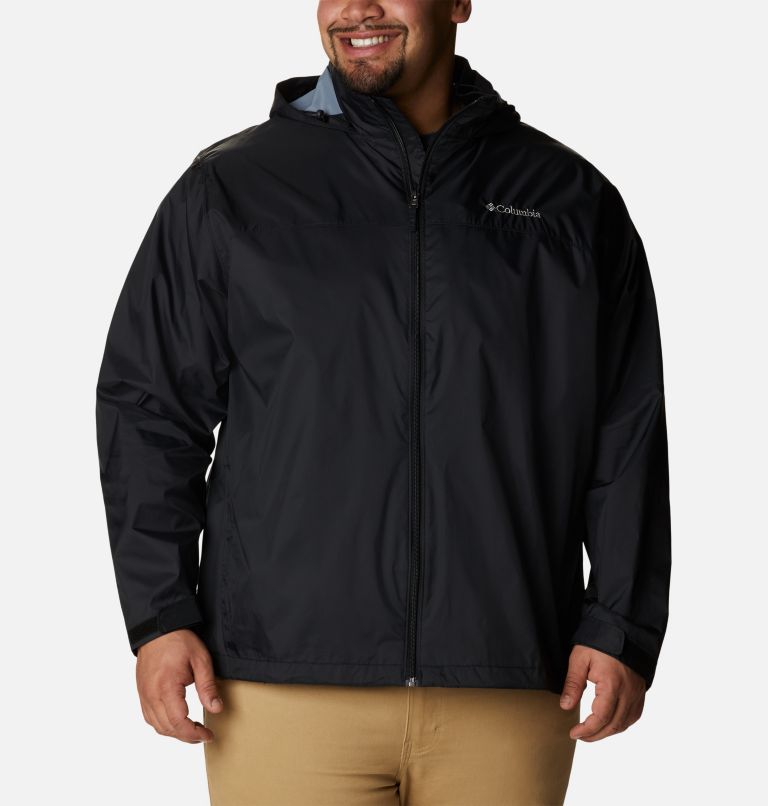Men’s Glennaker Lake Rain Jacket - Big, Color: Black, image 1