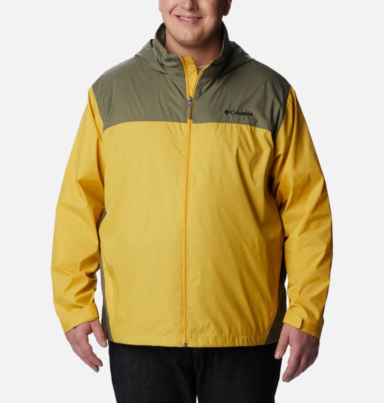 Thumbnail: Men’s Glennaker Lake Rain Jacket - Big, Color: Golden Nugget, Stone Green, image 1