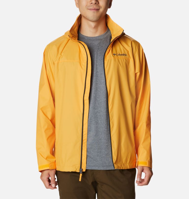 Men’s Glennaker Lake Rain Jacket - Tall, Color: Mango, image 9