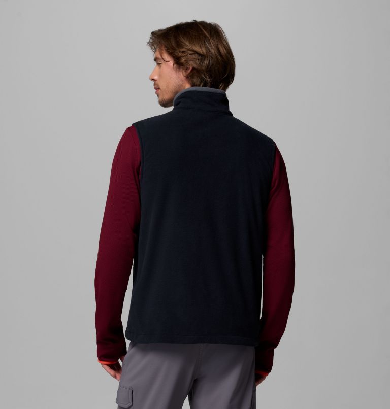 Fast Trek Fleece Vest, Color: Black, image 3