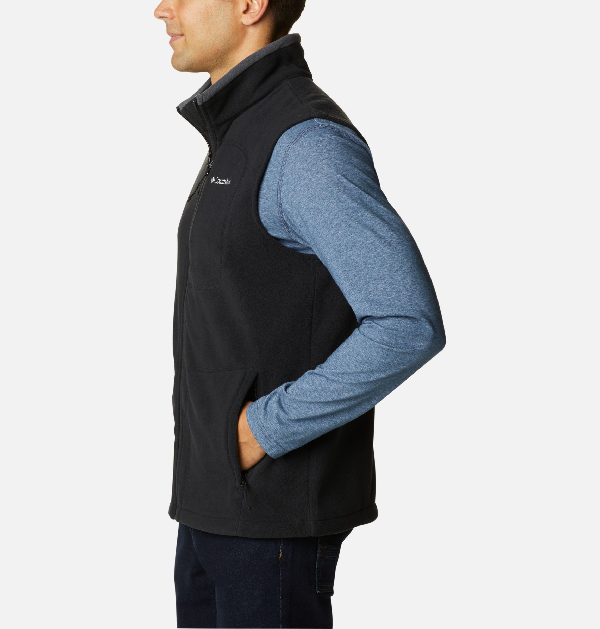 Columbia Men's Fast Trek™ Fleece Vest. 3