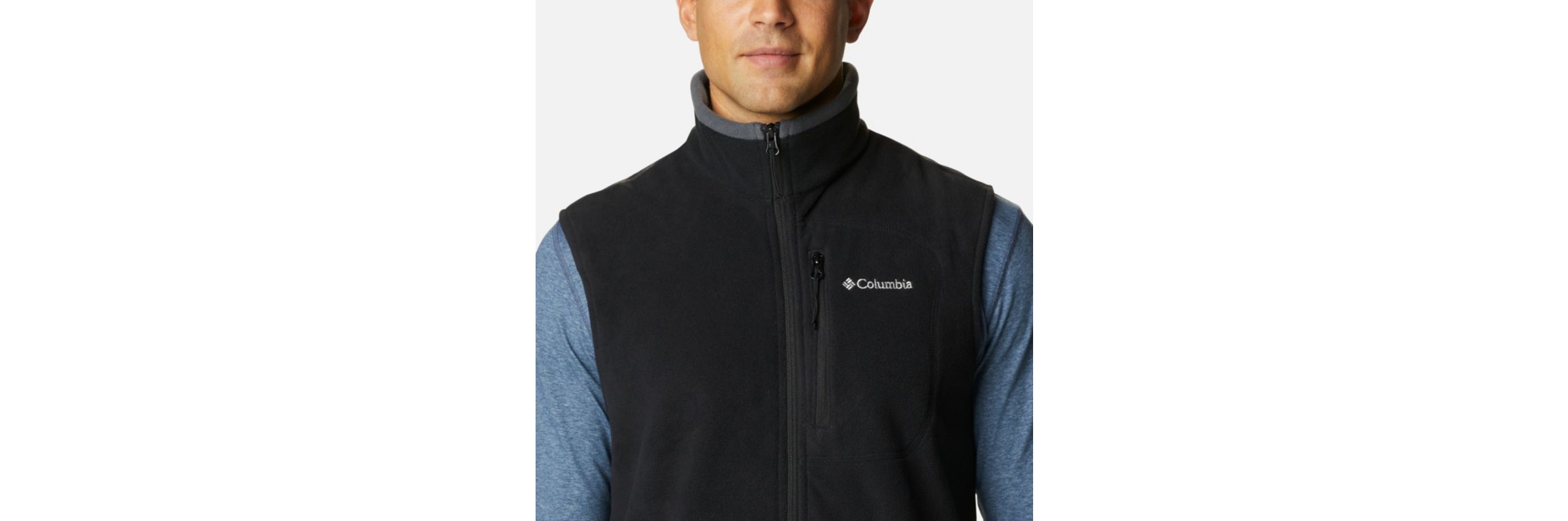 Columbia Men's Fast Trek™ Fleece Vest. 4