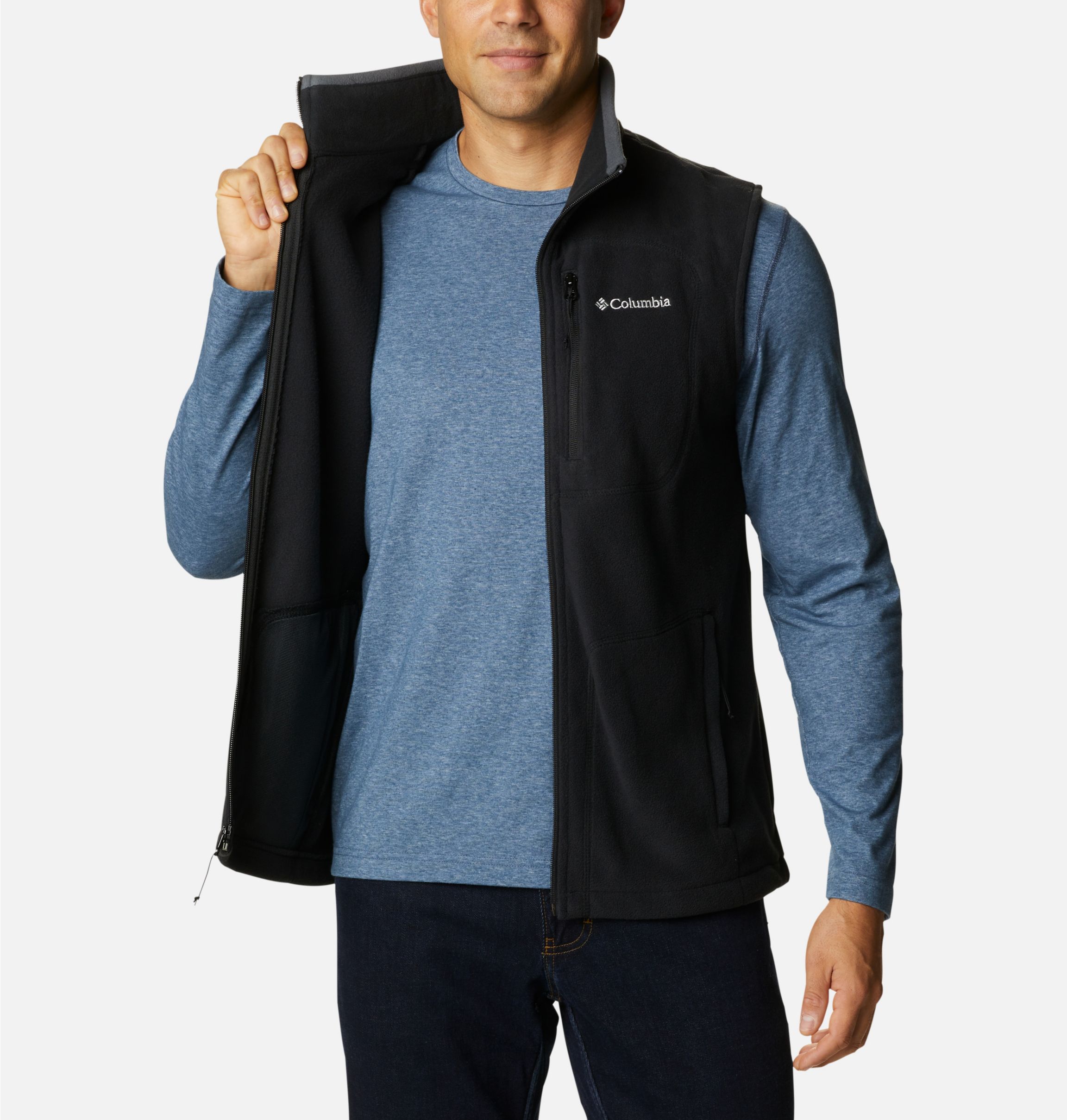 Columbia Men's Fast Trek™ Fleece Vest. 5