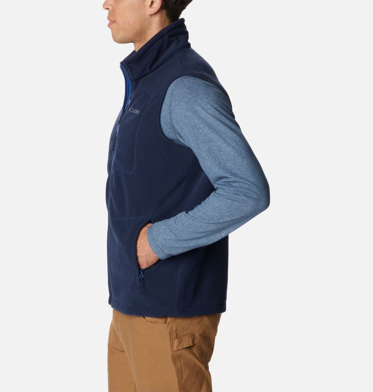 Gilet in pile Fast Trek da uomo, Color: Collegiate Navy, image 3