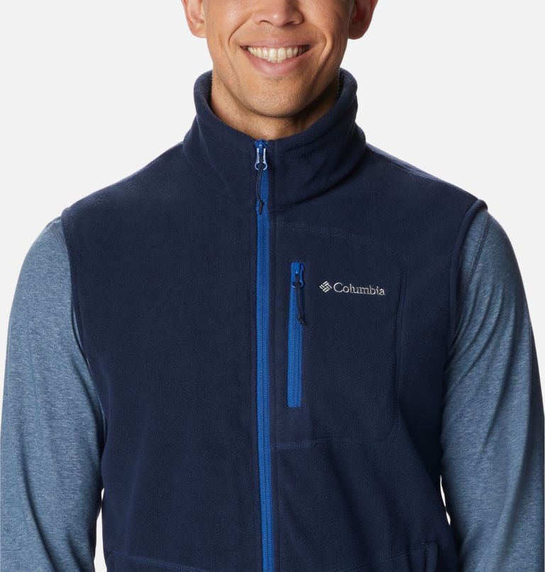 Gilet in pile Fast Trek da uomo, Color: Collegiate Navy, image 4