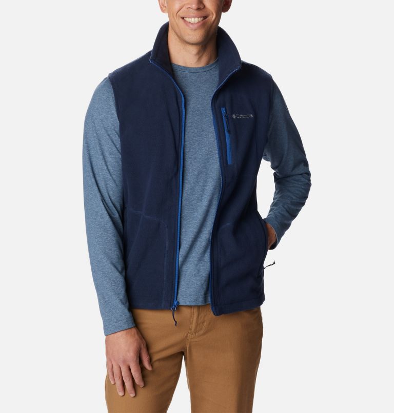Gilet in pile Fast Trek da uomo, Color: Collegiate Navy, image 5