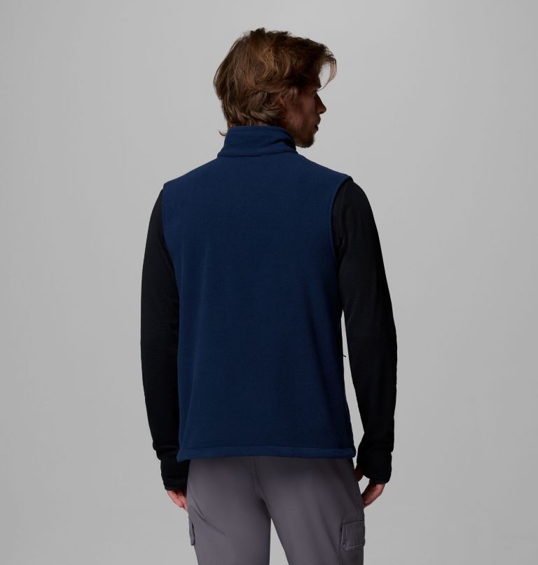 Fast Trek Fleece Vest, Color: Collegiate Navy, image 3
