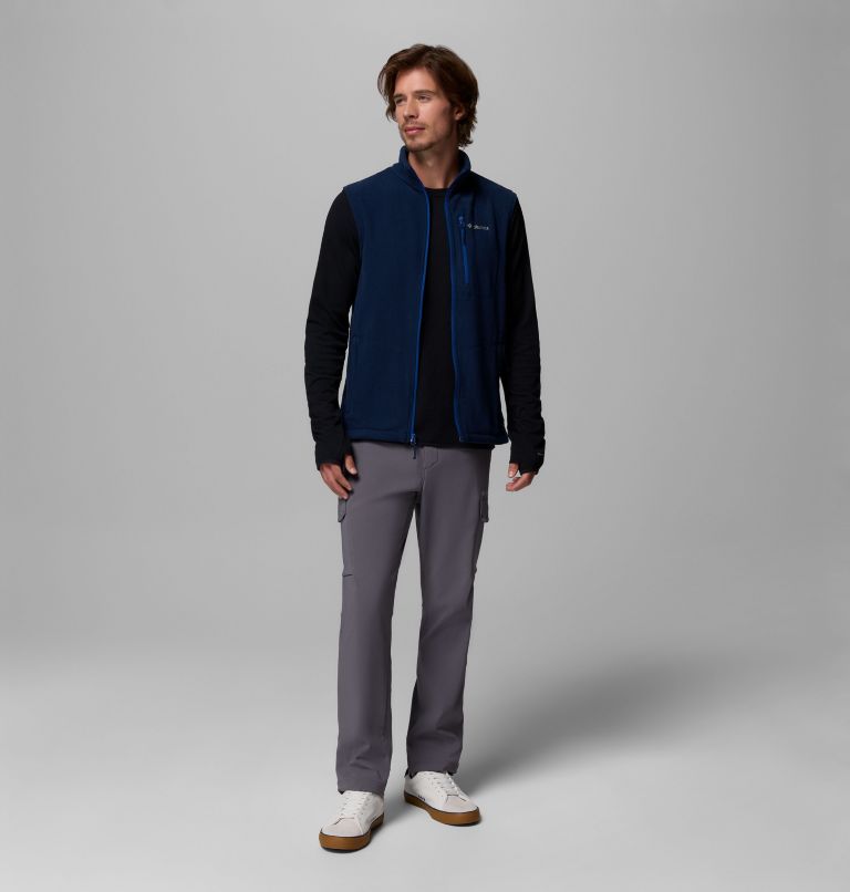 Fast Trek Fleece Vest, Color: Collegiate Navy, image 2