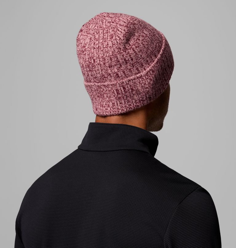 Columbia Watch Cap II, Color: Rich Wine, Eraser Pink Marled, image 3