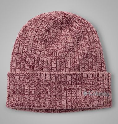 Columbia Watch Cap, Color: Rich Wine, Eraser Pink Marled, image 1