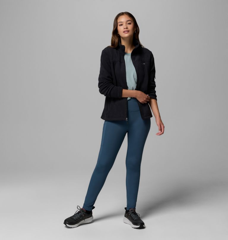 Veste Polaire Fast Trek II Femme, Color: Black, image 2