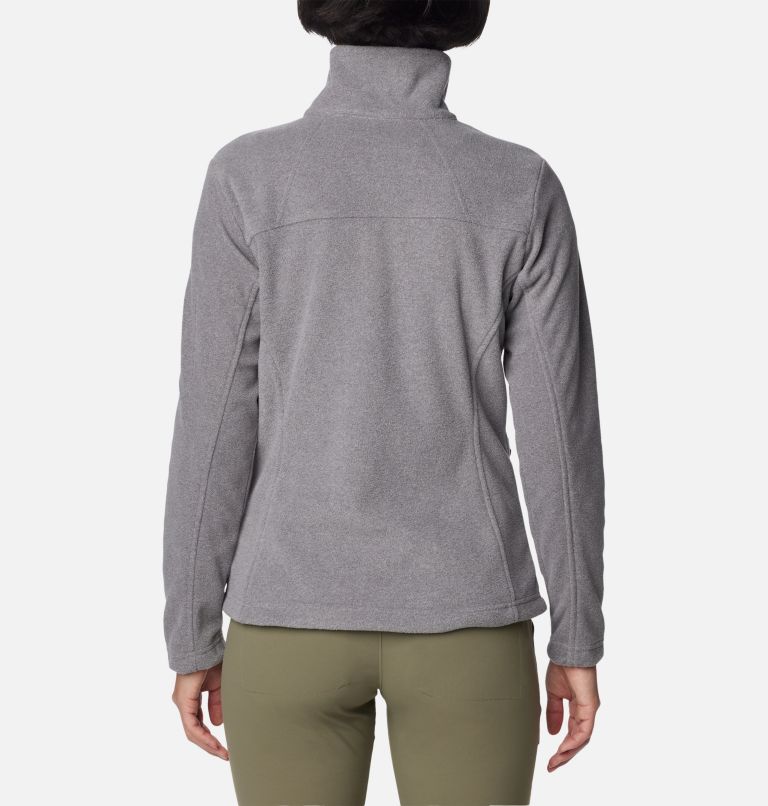 Women's Fast Trek II Fleece Jacket | 024 | S, Color: City Grey Heather, City Grey, image 2