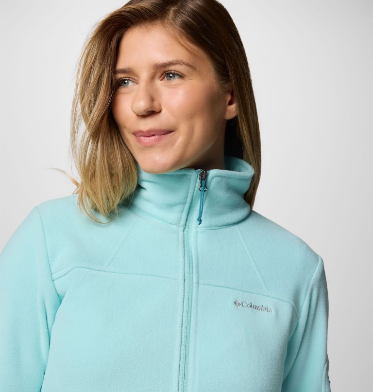 Women’s Fast Trek II Fleece Jacket, Color: Spray, image 4