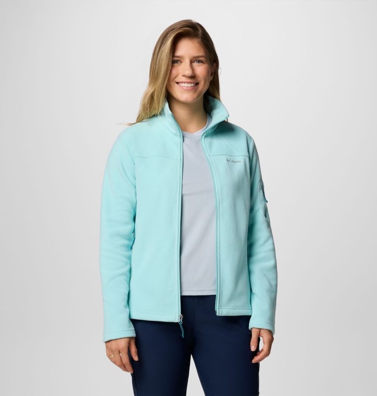 Women’s Fast Trek II Fleece Jacket, Color: Spray, image 6