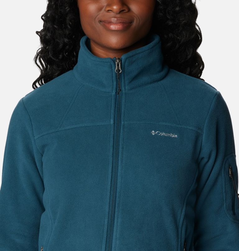 Women's fast trek ii hot sale full zip fleece jacket