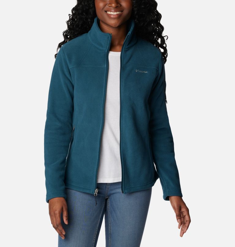 Thumbnail: Women’s Fast Trek II Fleece Jacket, Color: Night Wave, image 7