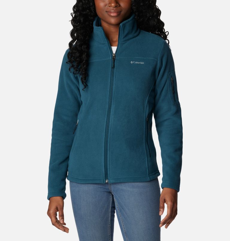 Women’s Fast Trek II Fleece Jacket, Color: Night Wave, image 1