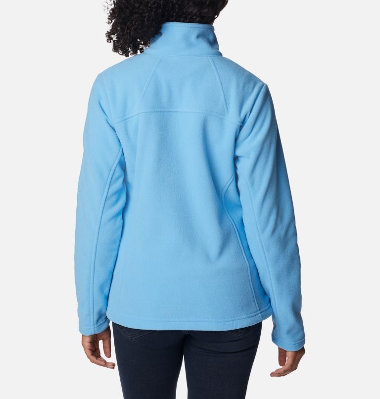 Women’s Fast Trek II Fleece Jacket, Color: Vista Blue, image 2
