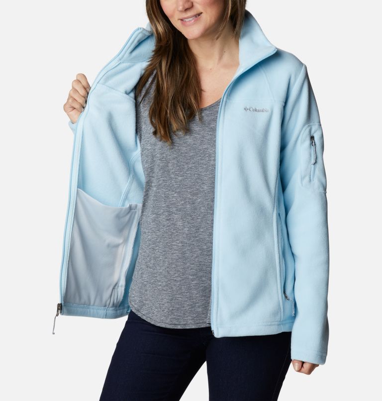 Thumbnail: Women’s Fast Trek II Fleece Jacket, Color: Spring Blue, image 5