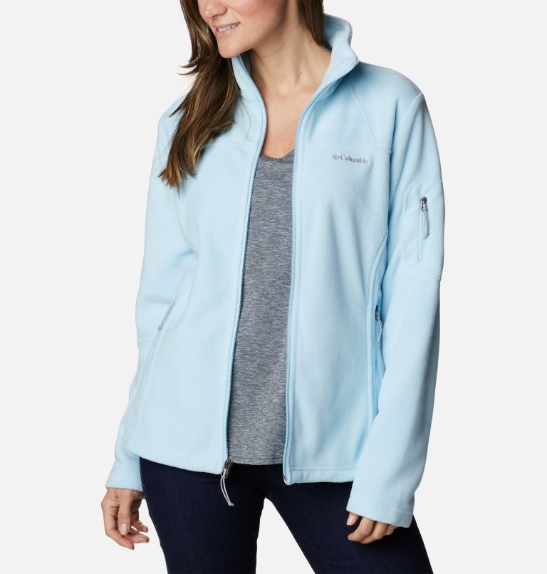 Thumbnail: Women’s Fast Trek II Fleece Jacket, Color: Spring Blue, image 7
