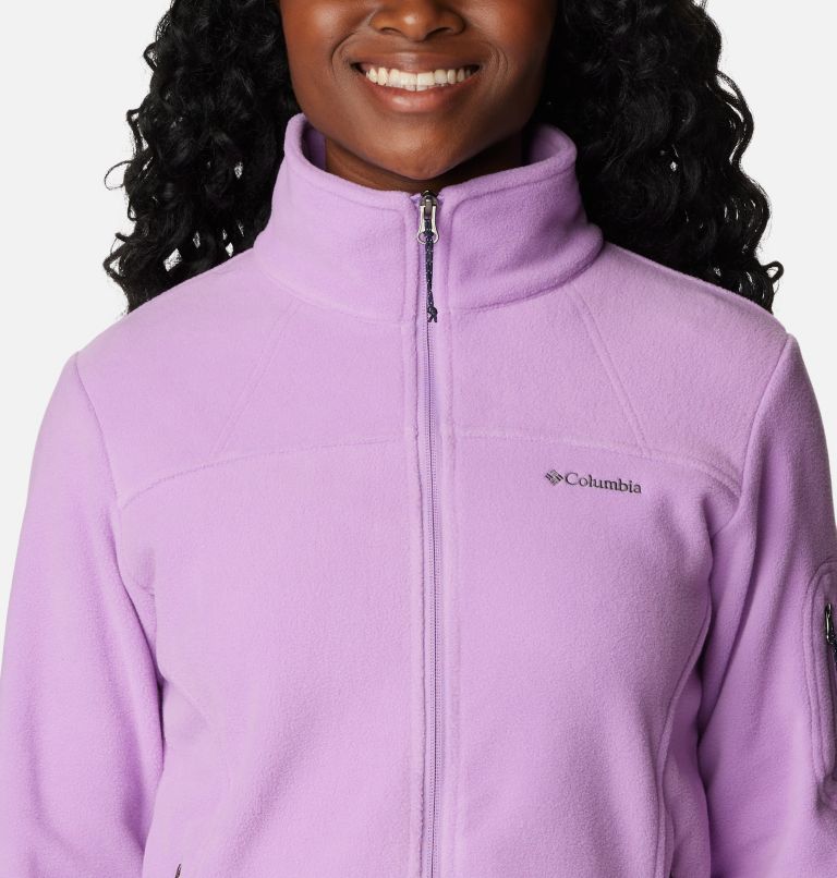 Women’s Fast Trek II Fleece Jacket, Color: Gumdrop, image 4