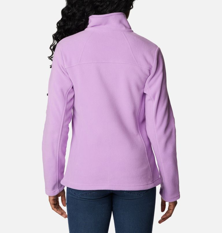 Women's Fast Trek II Fleece Jacket, Color: Gumdrop, image 2