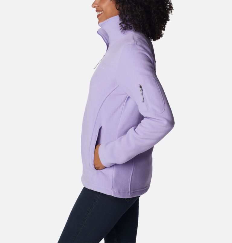 Thumbnail: Chaqueta Fast Trek II para mujer, Color: Frosted Purple, image 3