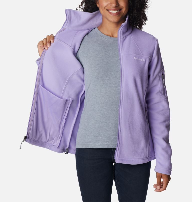 Thumbnail: Women’s Fast Trek II Fleece Jacket, Color: Frosted Purple, image 5
