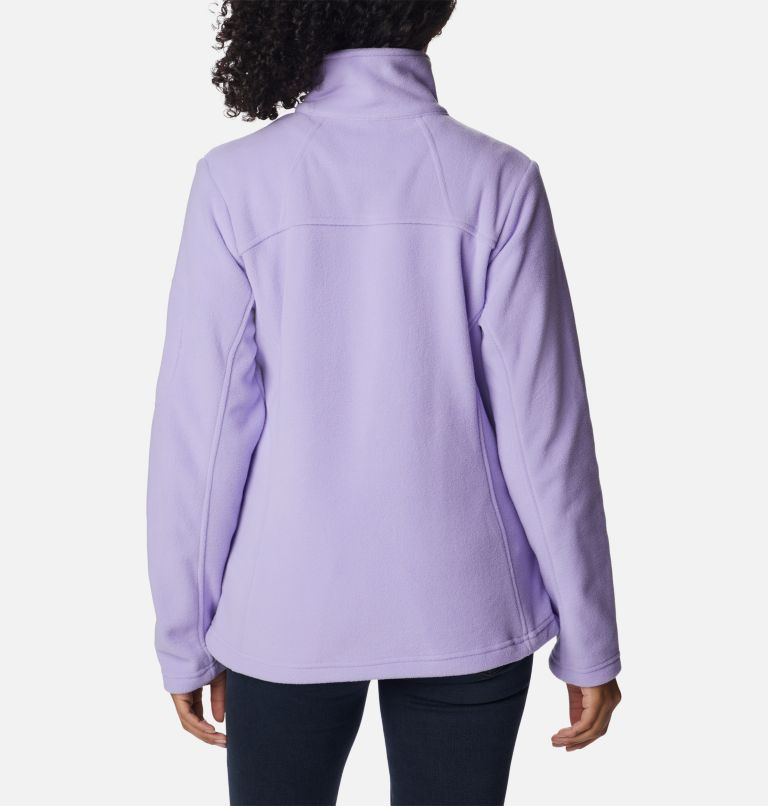 Women's Fast Trek II Fleece Jacket, Color: Frosted Purple, image 2
