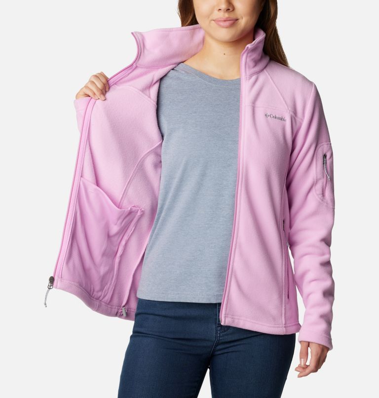Women's Fast Trek II Fleece Jacket, Color: Cosmos, image 5