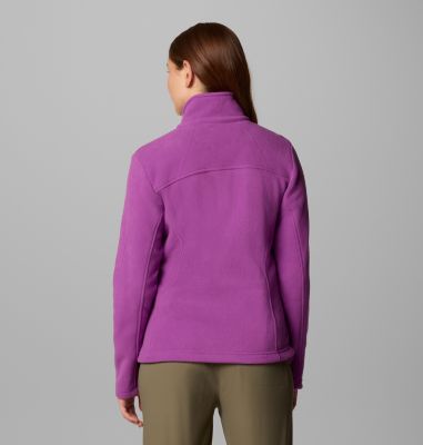 Women's Fast Trek II Fleece Jacket, Color: Razzle, image 10