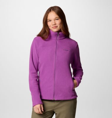 Women's Fast Trek II Fleece Jacket, Color: Razzle, image 1