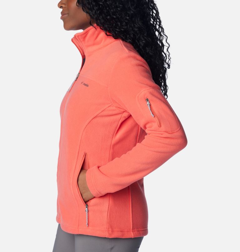 Women's Fast Trek II Fleece Jacket, Color: Juicy, image 3