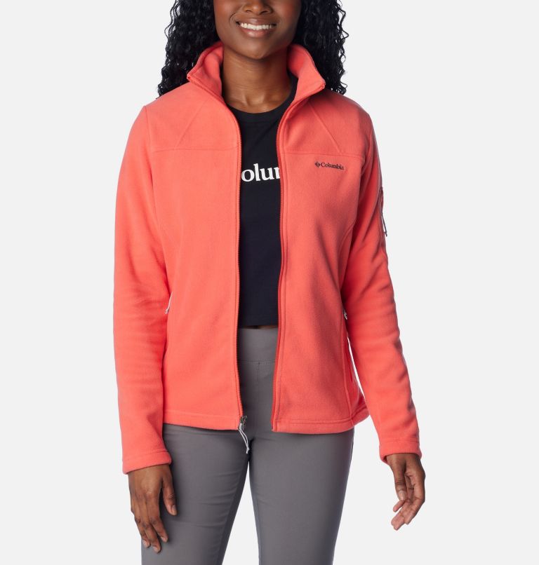 Ascend Outdoor Fitted Full Zip Women's Textured Fleece Jacket