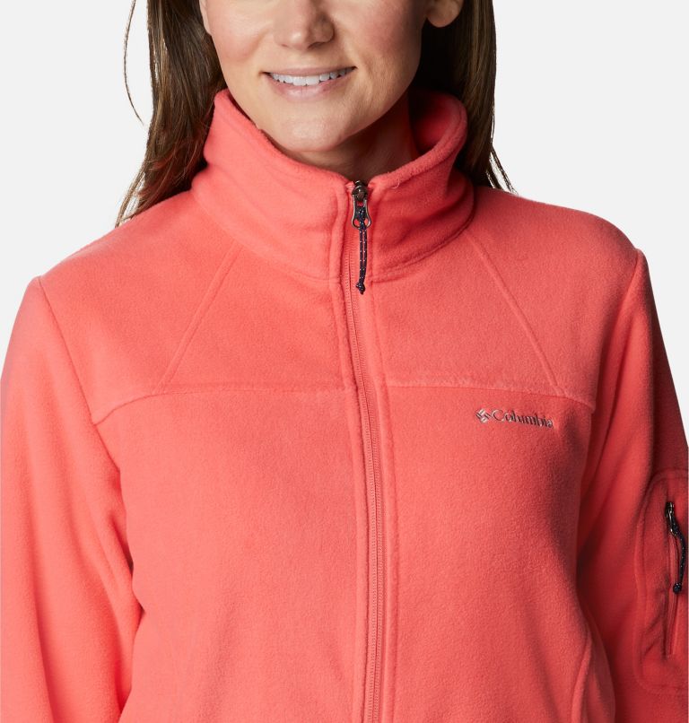 Thumbnail: Women’s Fast Trek II Fleece Jacket, Color: Blush Pink, image 4