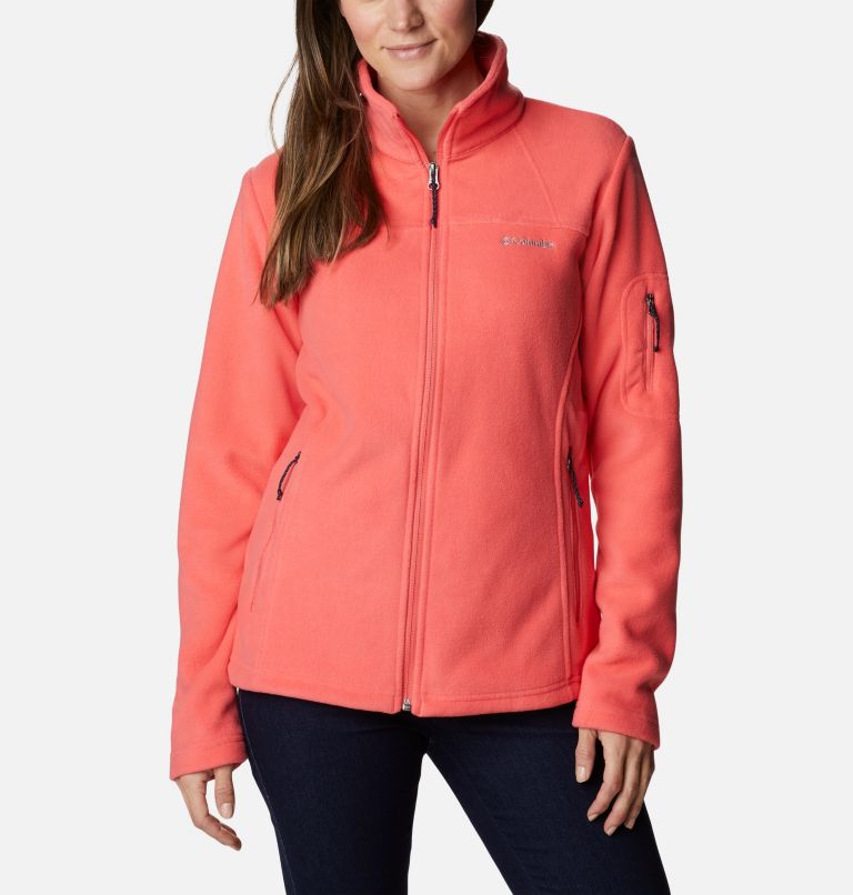Women’s Fast Trek II Fleece Jacket, Color: Blush Pink, image 1
