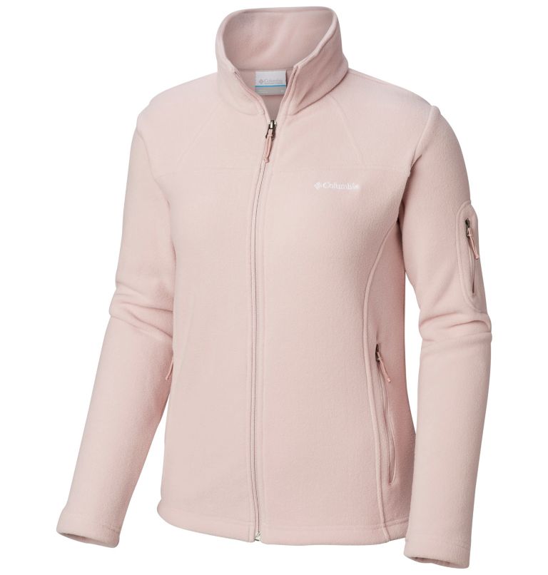 Women's Fast Trek II Fleece Jacket, Color: Mineral Pink, image 1