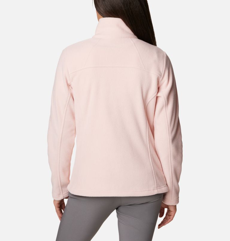 Women's Fast Trek II Fleece Jacket, Color: Dusty Pink, image 2