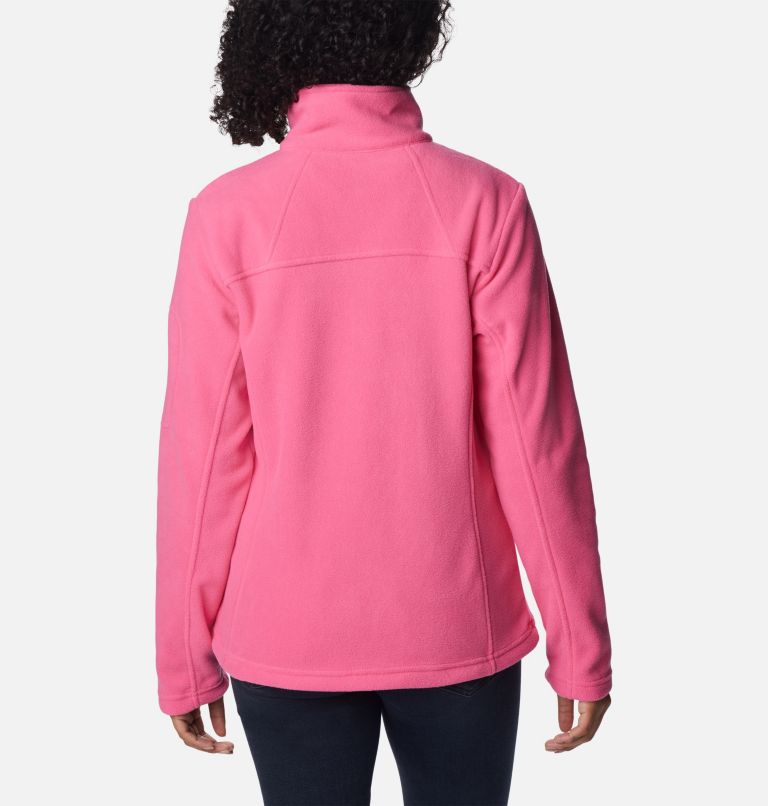 Thumbnail: Women’s Fast Trek II Fleece Jacket, Color: Wild Geranium, image 2