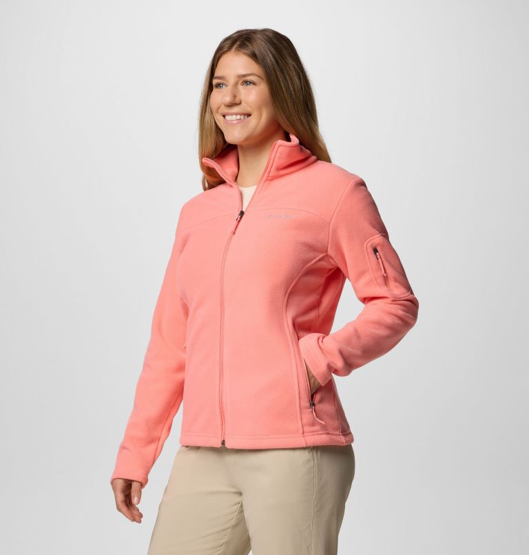 Women’s Fast Trek II Fleece Jacket, Color: Alpenglow, image 3